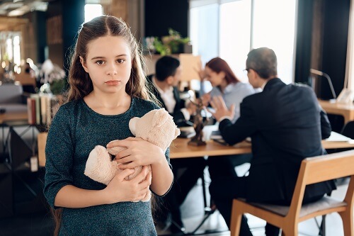 Child during divorce