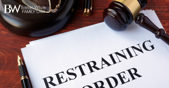 Image of restraining order