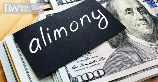 Alimony image with 100 dollar bill