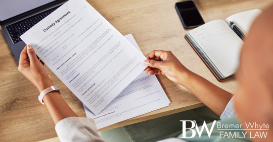 Custody agreement image