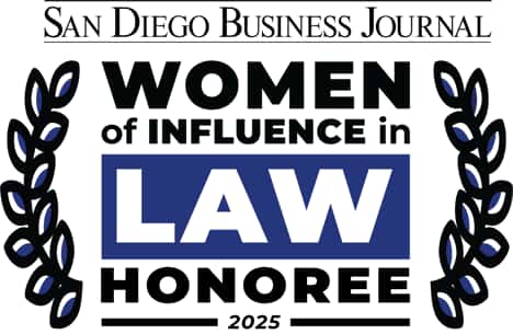 San Diego Business Journal - 2025 Women of Influence in Law San Diego Business Journal - 2025 Women of Influence in Law